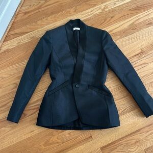 Sass & bide suit blazer jacket satin trim